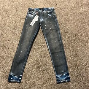 Purple jeans for sale I couldn’t fit em drop a price don’t text if money ain rt